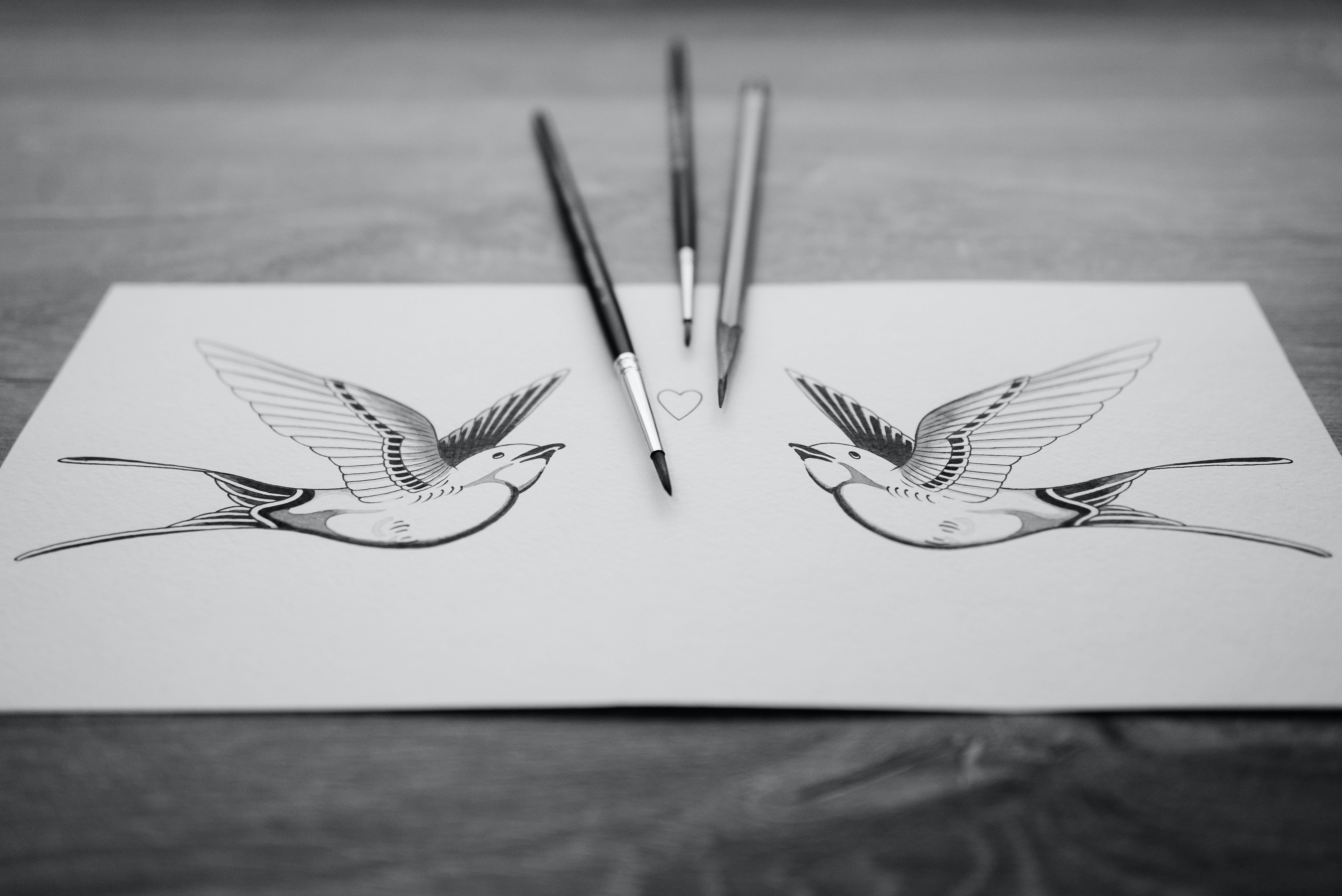 tatoo birds design